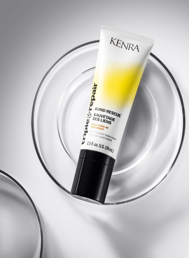 كينرا بروفيشنال، علاج ثلاثي لإصلاح روابط الشعر | علاج يومي يُترك على الشعر | 2.5 أونصة - Image 5